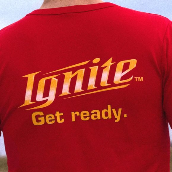 Red Cambell's Ignite t-shirt Small 100% Polyester - Picture 4 of 7